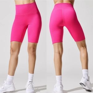 Carbon38 Jacquard Biker Shorts